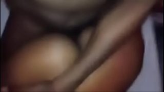 Wet Ebony Pussy Gets Fucked From Behind
